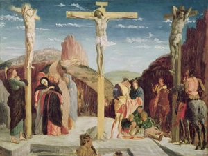 Kalvarienberg, nach einem Gemälde von Andrea Mantegna (1431-1506)